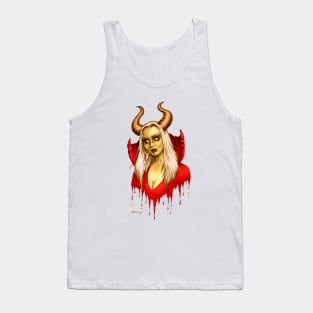 Whitehaired Devil Tank Top